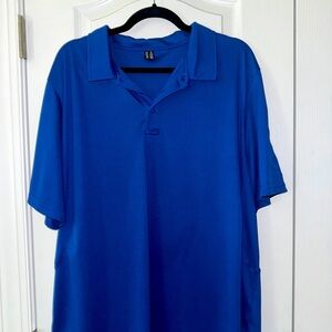 Royal Blue - Men's Polo Shirt Quick Dry Performance Short Sleeve Tactical Shirts